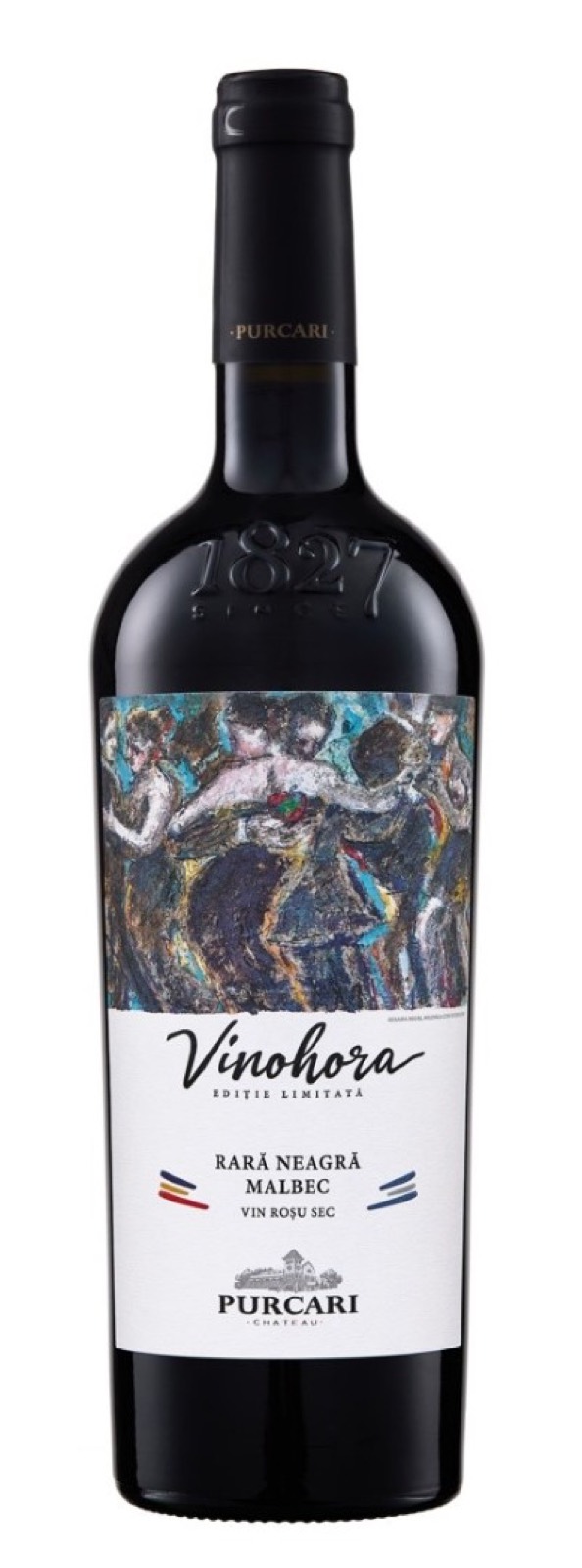 Purcari Vinohora — Roșu Sec 2022, Rară Neagră / Malbec